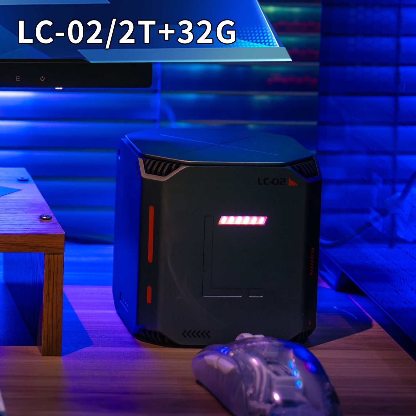 LCMD MicroServer LC-02 2TB+32G Starry Gray