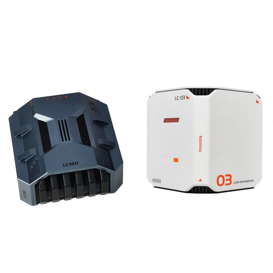 LCMD MICROSERVER(16GB Memory+2TB SSD) & LCMD AI POD(64GB GPU Memory+1TB SSD)